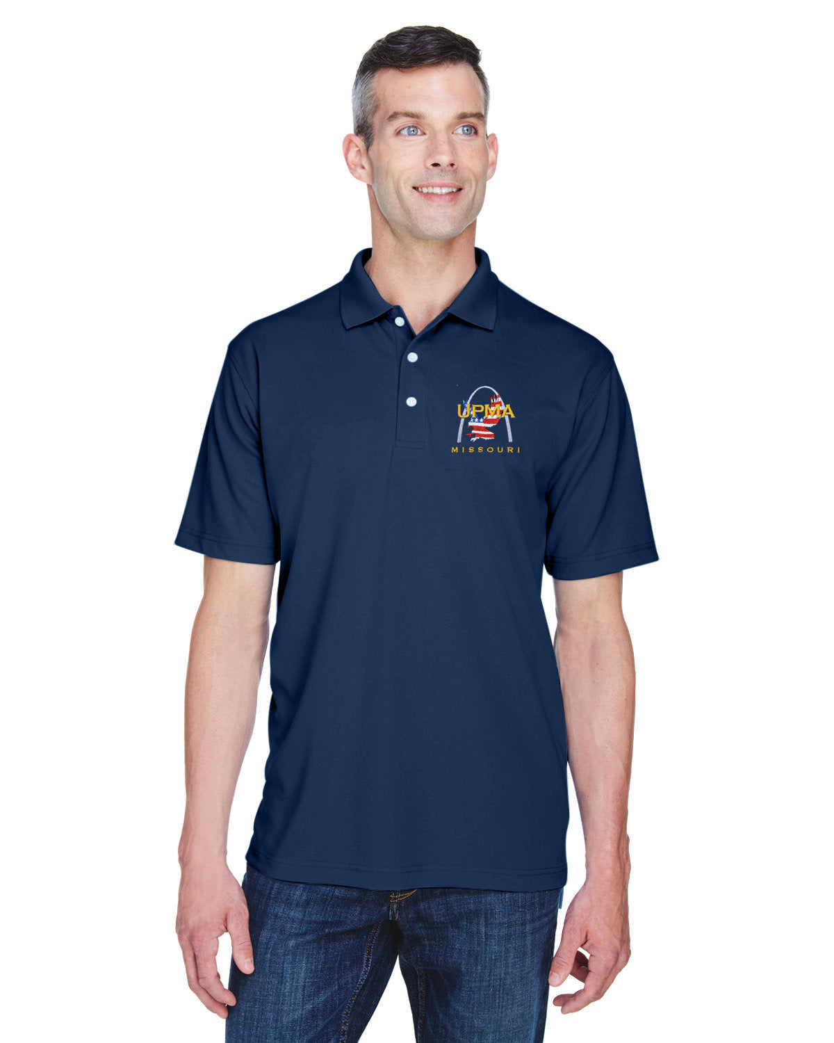 MISSOURI Logo Unisex Performance Polo Embroidered