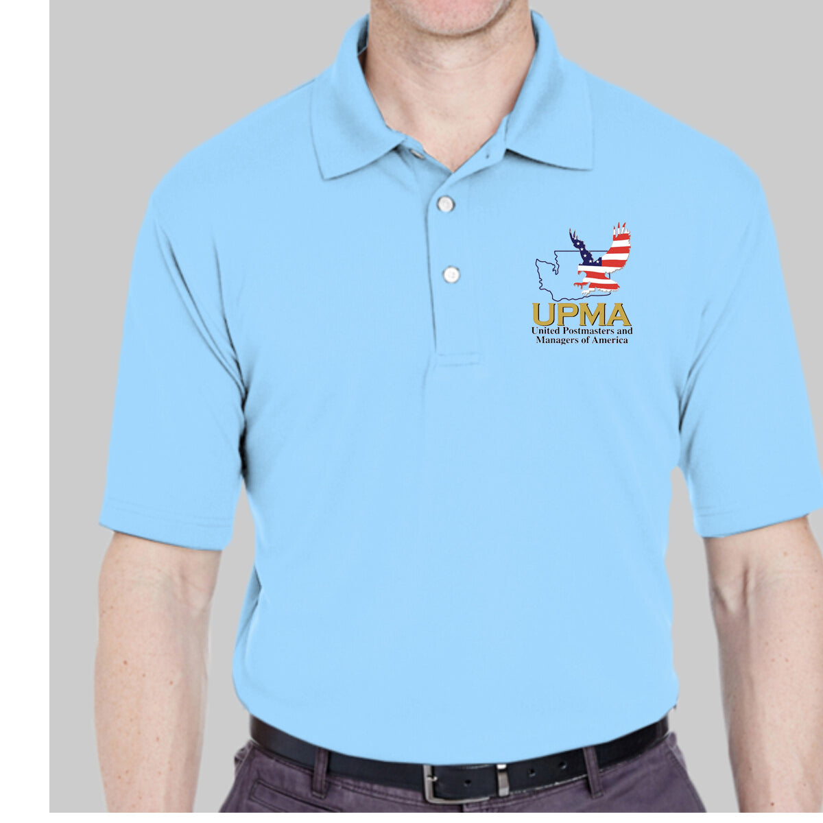 WASHINGTON State Logo Unisex Performance Polo Embroidered