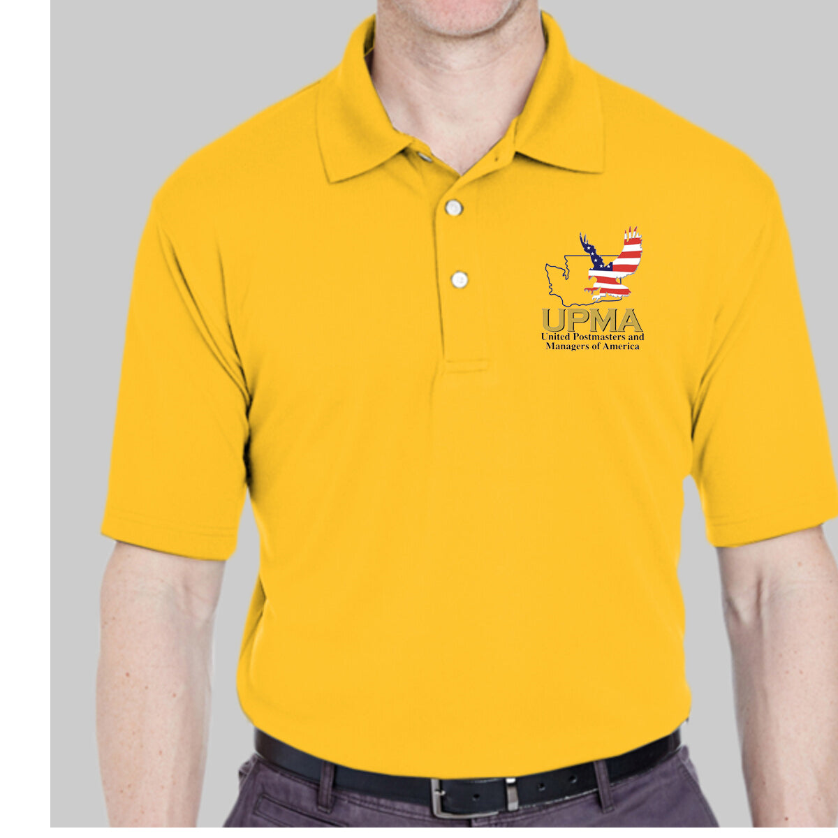 WASHINGTON State Logo Unisex Performance Polo Embroidered