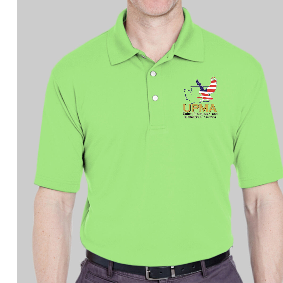 WASHINGTON State Logo Unisex Performance Polo Embroidered