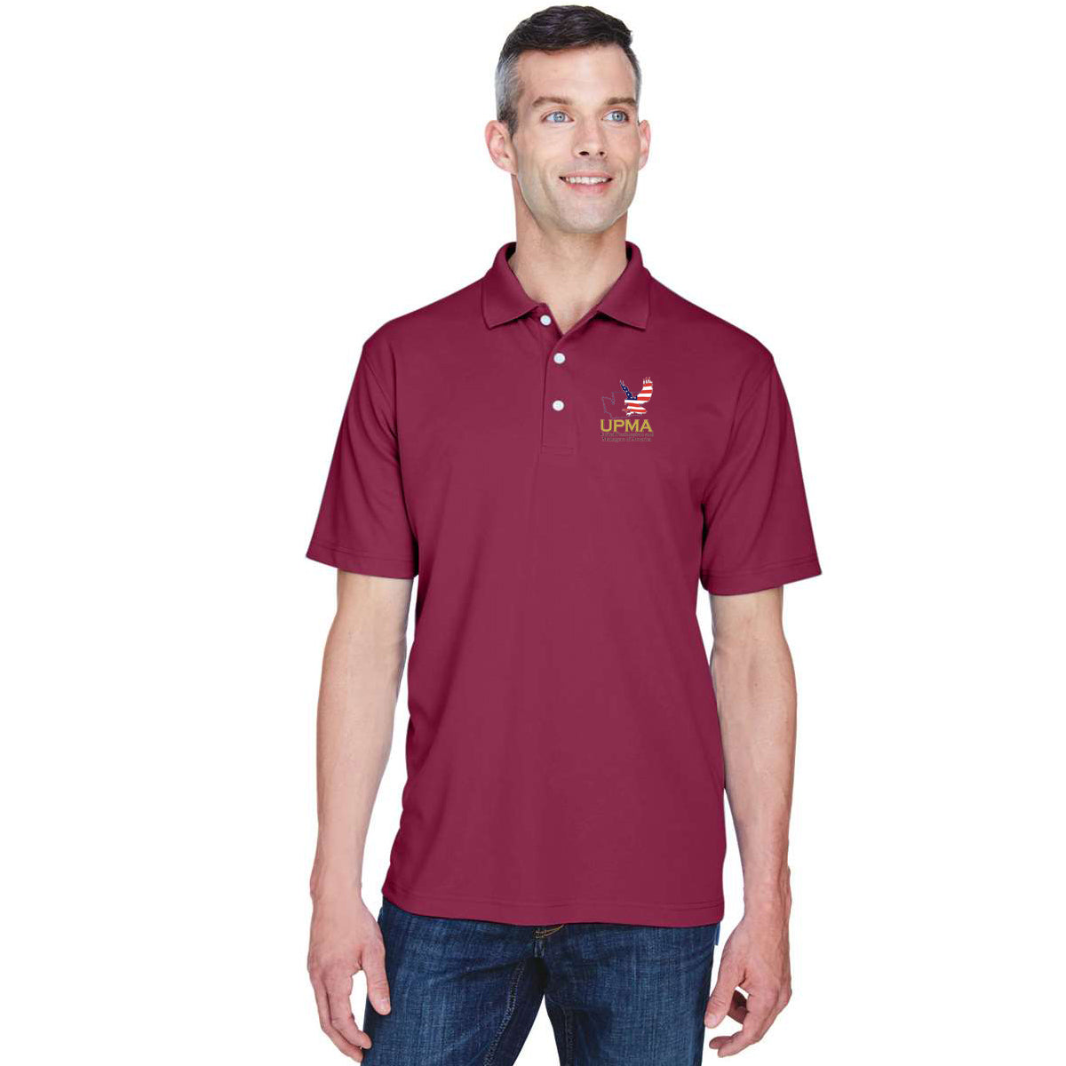 WASHINGTON State Logo Unisex Performance Polo Embroidered