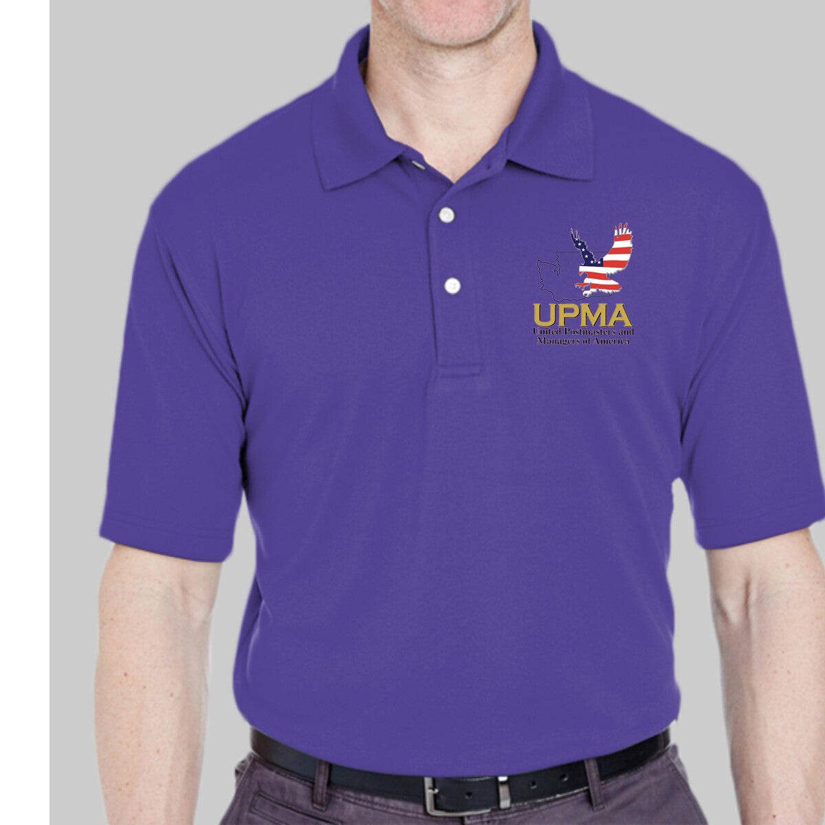 WASHINGTON State Logo Unisex Performance Polo Embroidered