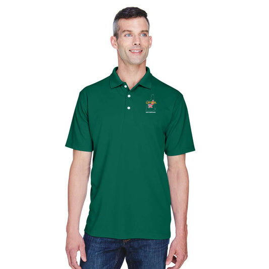 NEW HAMPSHIRE State Logo unisex Performance Polo Shirt Embroidered