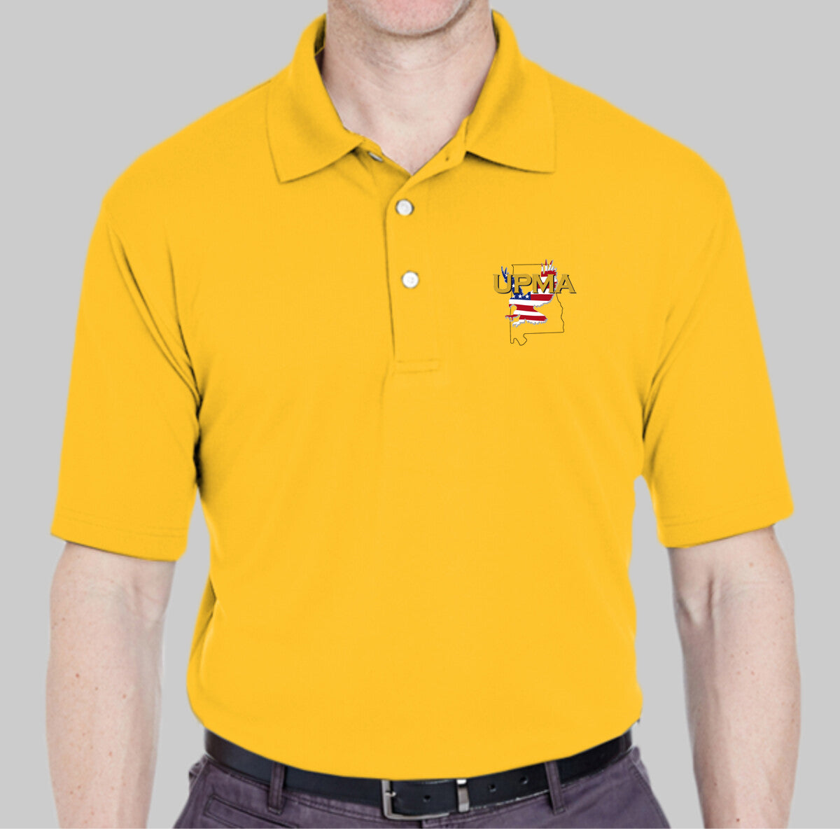 ALABAMA Logo Unisex  Performance Polo Shirt Embroidered