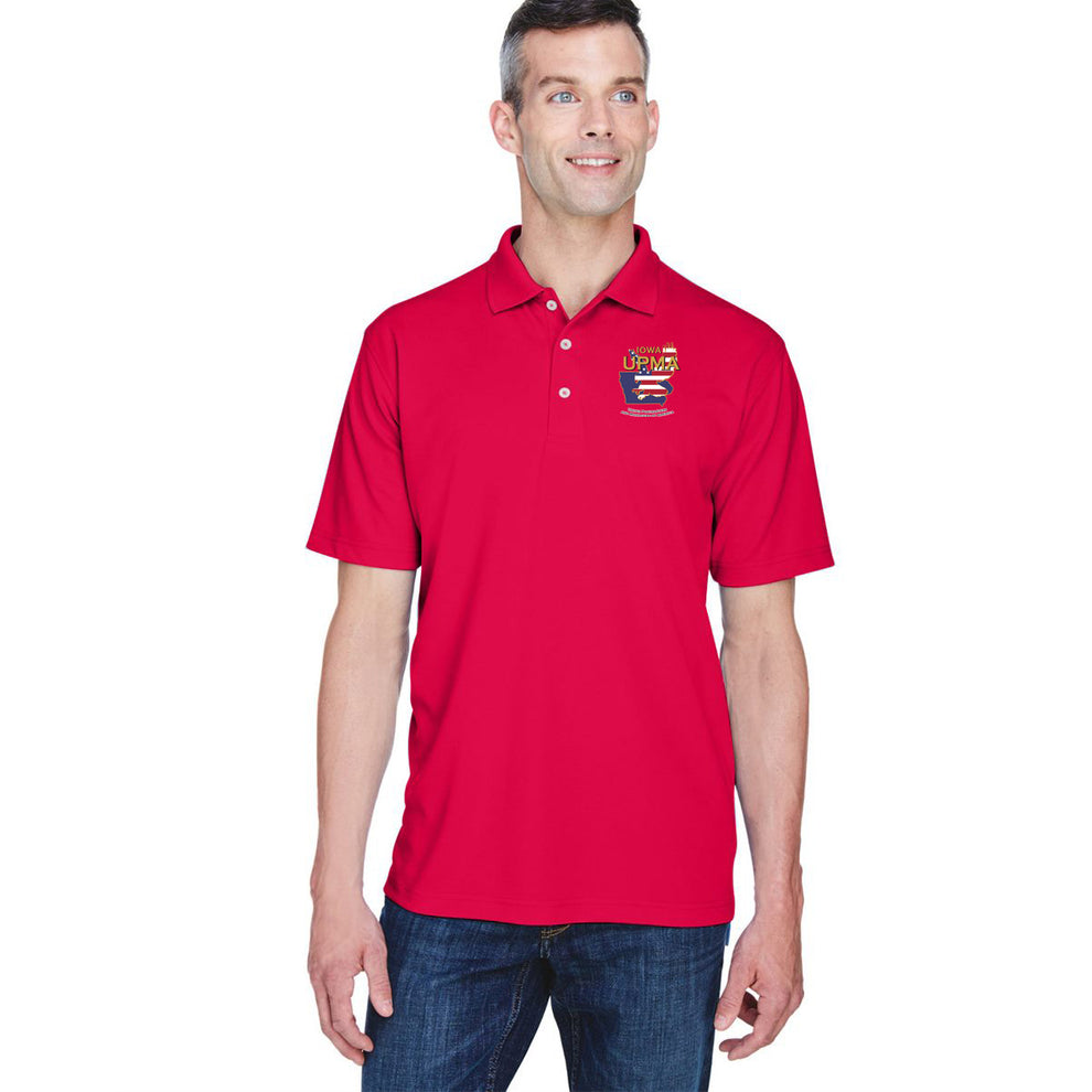IOWA Logo Unisex Performance Polo Embroidered – Merch UPMA