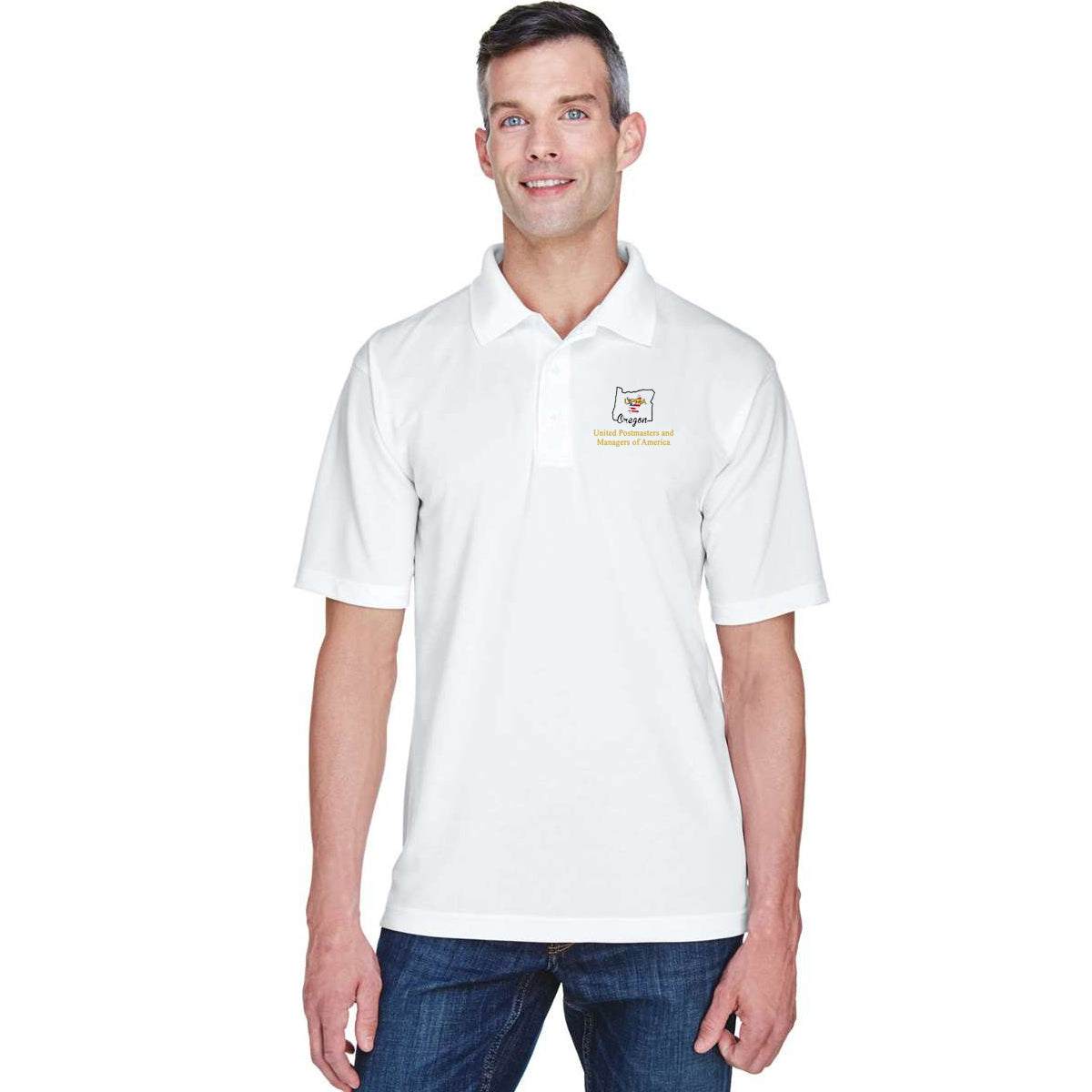 OREGON State Logo unisex Performance Polo Shirt Embroidered