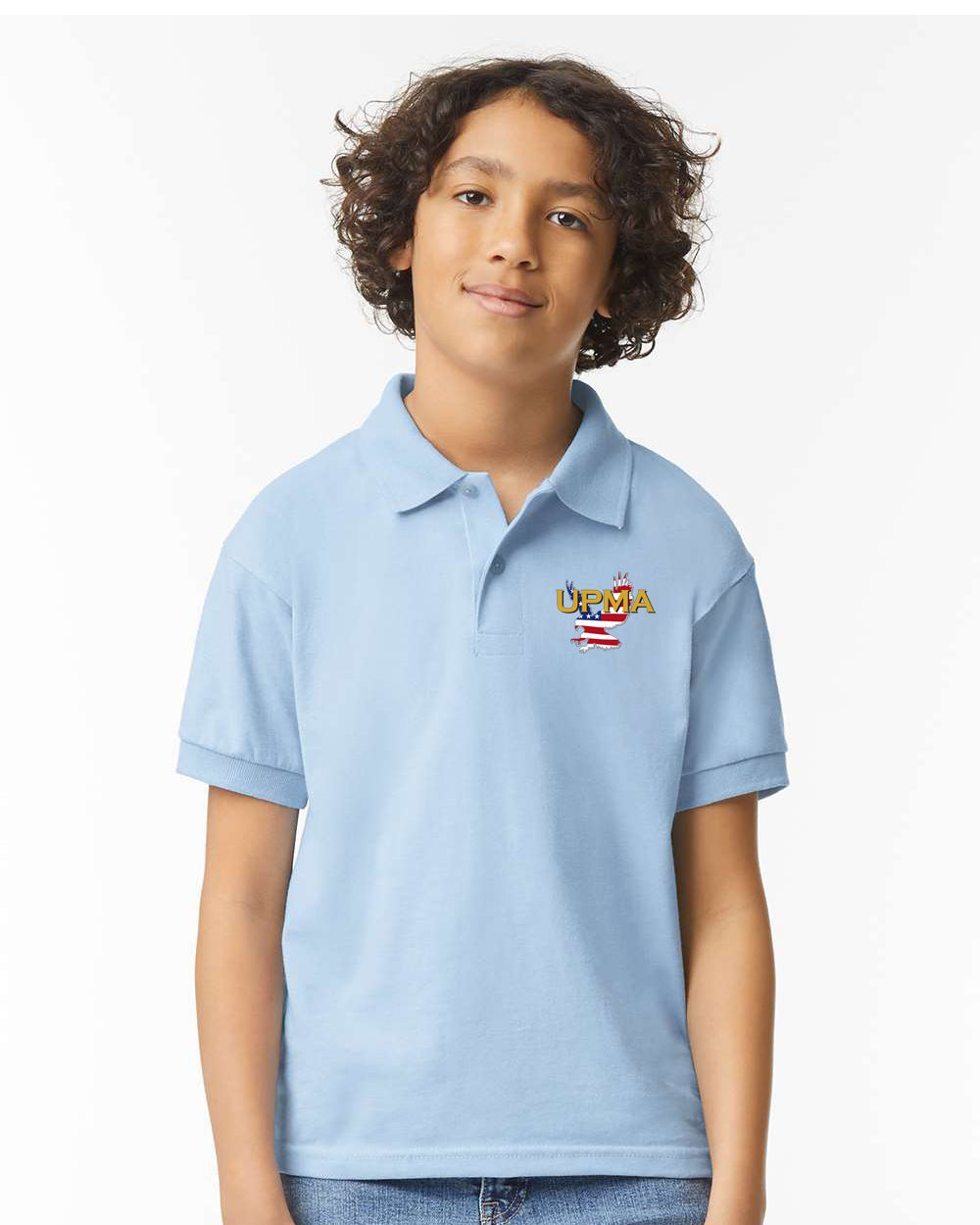 NATIONAL Youth DryBlend® Jersey Polo