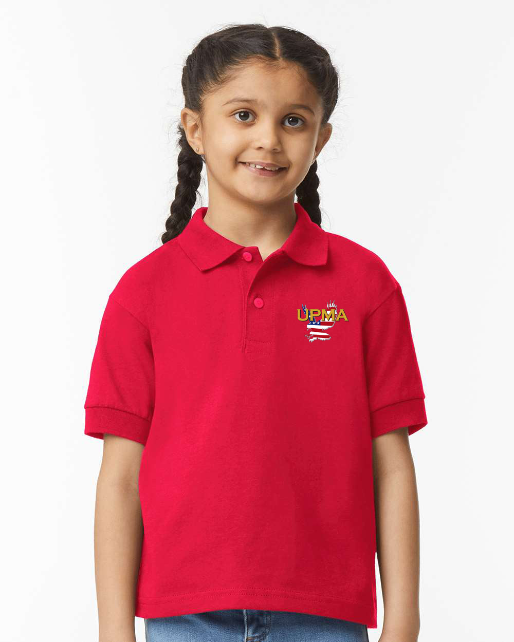 NATIONAL Youth DryBlend® Jersey Polo