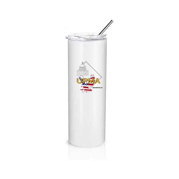 WASHINGTON DC  State Logo Stainless Steel Tumbler with Lid 20 oz.