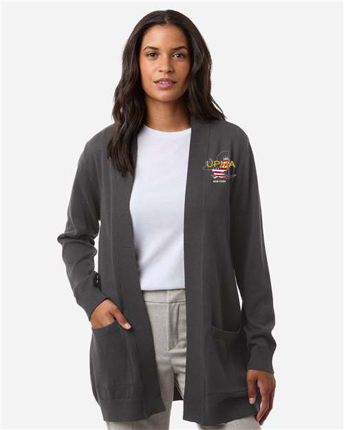 NEW YORK Logo Embroidered Women's New Classics Open Cardigan Sweater