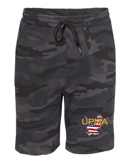 Unisex Soft Fleece Shorts NATIONAL logo Embroidered LOTS OF COLORS!
