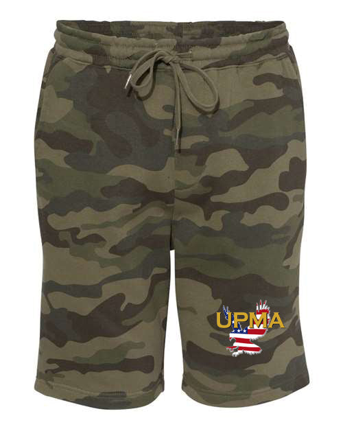 Unisex Soft Fleece Shorts NATIONAL logo Embroidered LOTS OF COLORS!