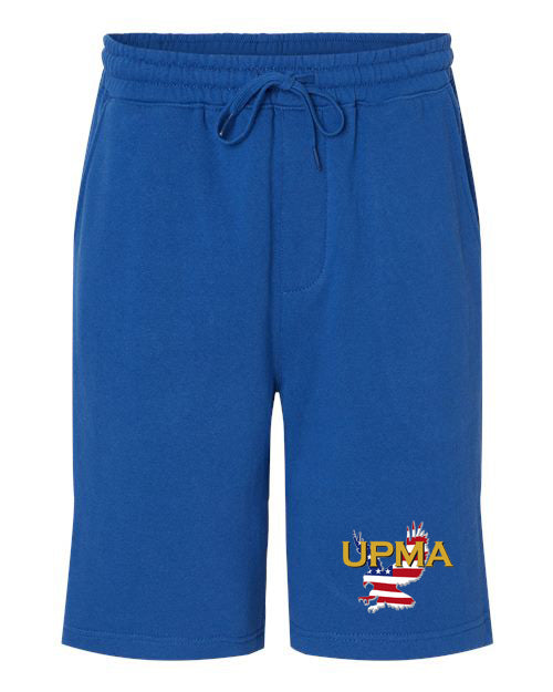 Unisex Soft Fleece Shorts NATIONAL logo Embroidered LOTS OF COLORS!