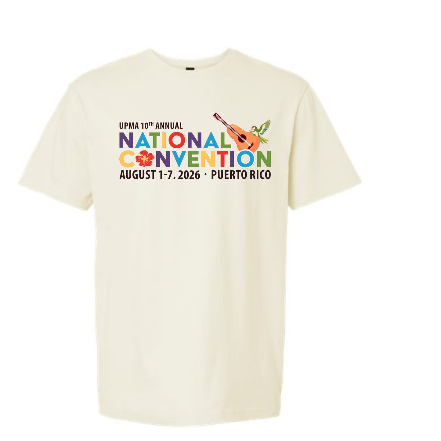 2026 National Convention T-shirt Soft and Colorful and Ready for the Beach