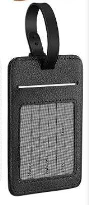 Leather Sublimated Luggage Bag Tag National UPMA logo