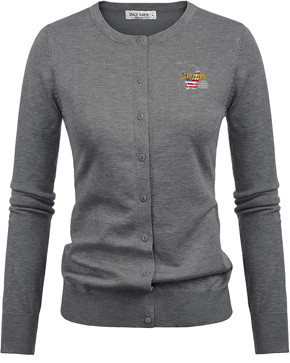 Light weight Embroidered MINNESOTA Cardigan Many Colors