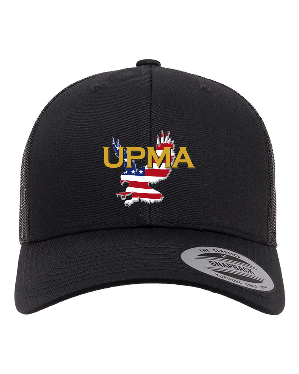 UPMA Embroidered Retro Trucker Cap