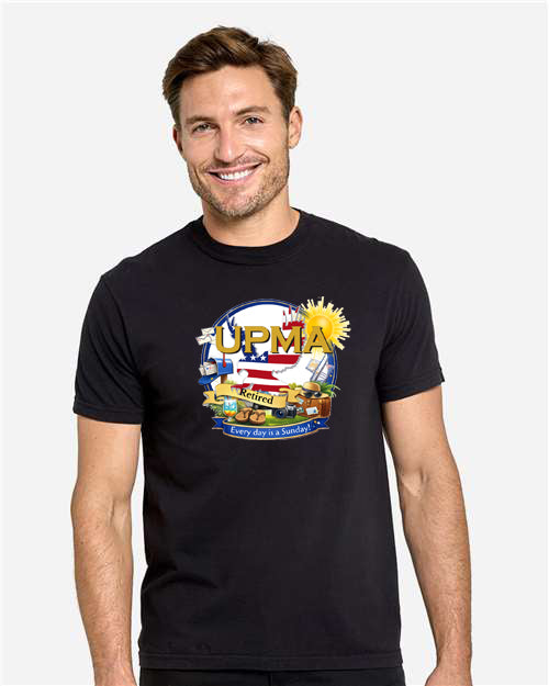 RETIRED! Everyday is Sunday Full Print  Unisex Color Garment-Dyed T-Shirt -LOTS OF COLORS!