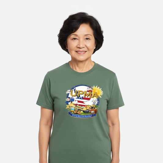 RETIRED! Everyday is Sunday Full Print  Unisex Color Garment-Dyed T-Shirt -LOTS OF COLORS!