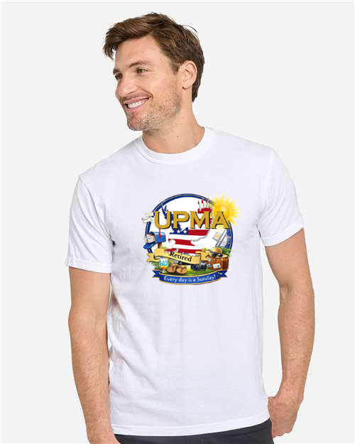 RETIRED! Everyday is Sunday Full Print  Unisex Color Garment-Dyed T-Shirt -LOTS OF COLORS!