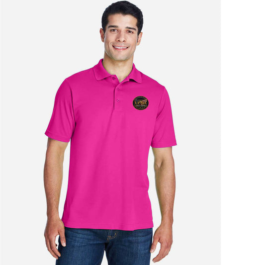 Men's Performance Polo Embroidered 2026 FIRST TIMERS logo LOTS OF COLORS!