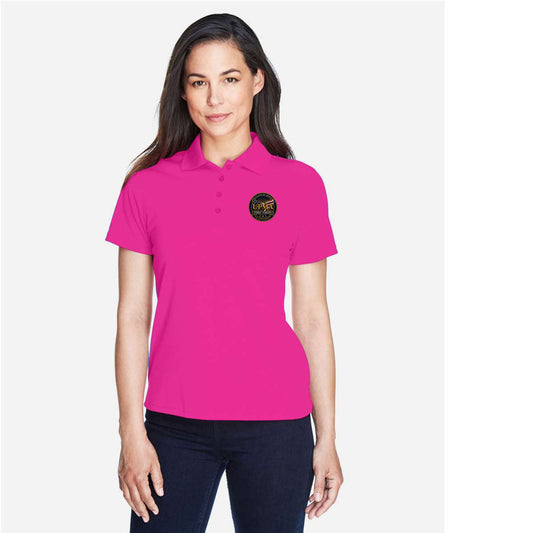 Ladies Performance Polo Embroidered 2026 FIRST TIMERS logo LOTS OF COLORS!