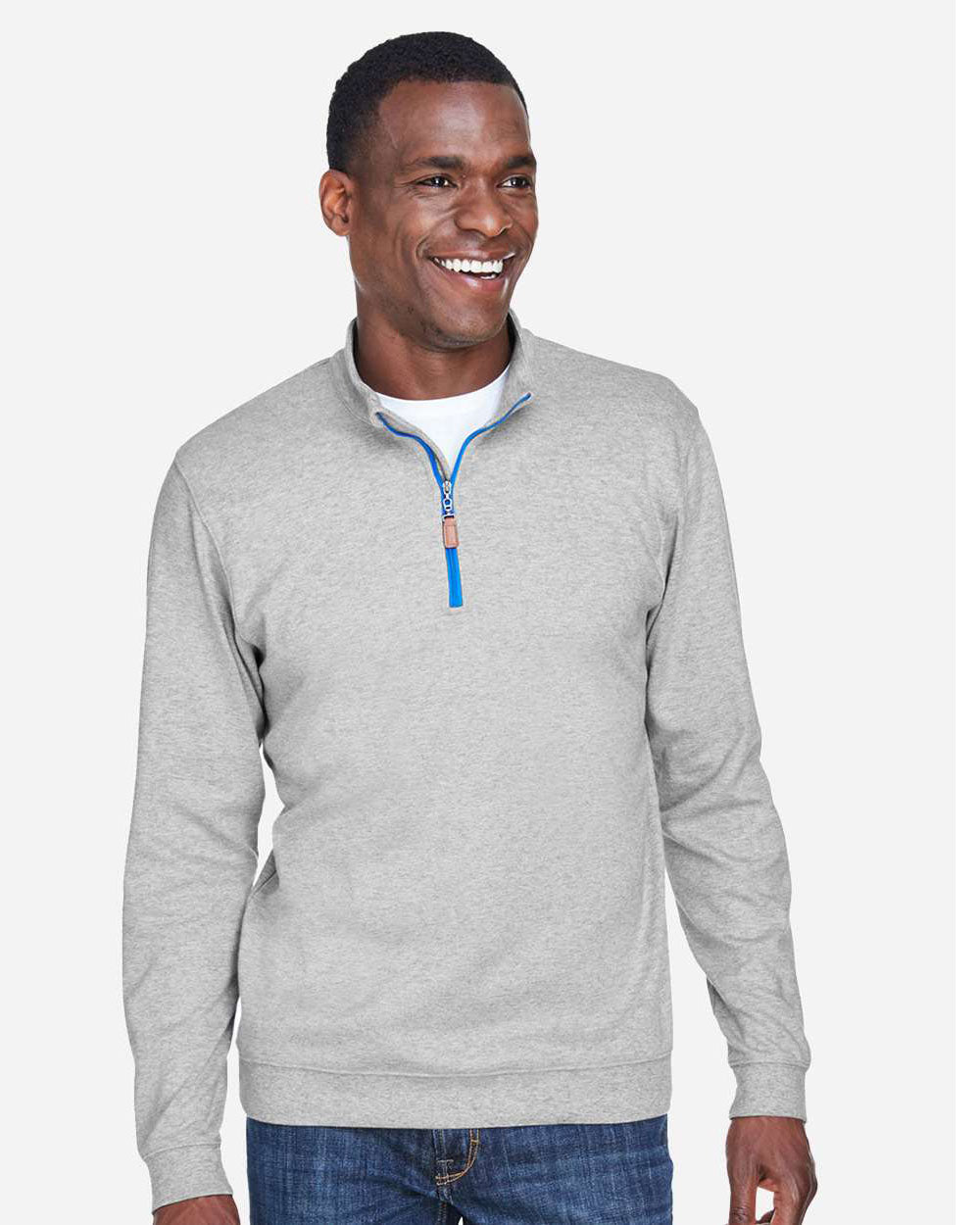 HAWAII State Logo Men's Embroidered Performance Quarter-Zip Pullover