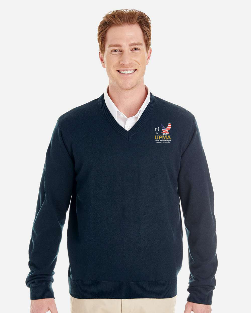 WASHINGTON STATE Embroidered Unisex Pilbloc™ V-Neck Sweater