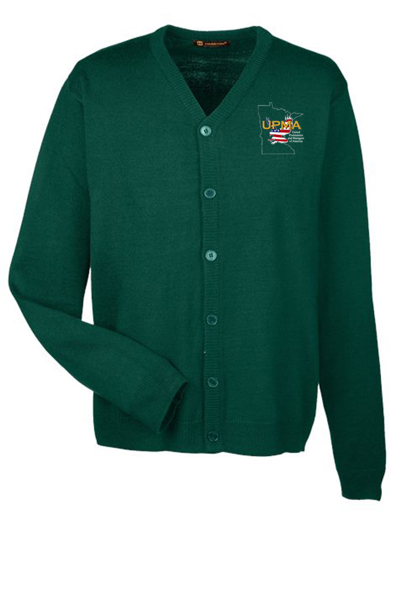 MINNESOTA  Embroidered Men's  Classics  Button Cardigan Sweater
