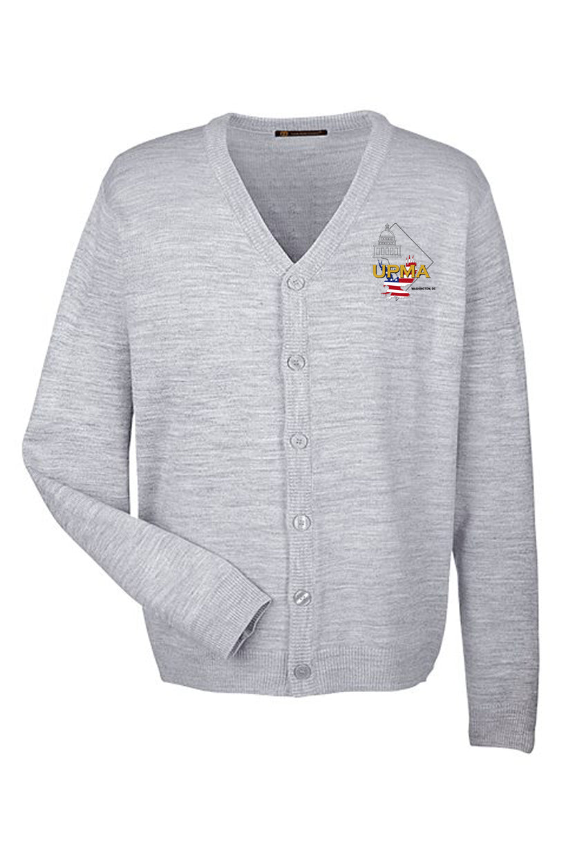 WASHINGTON DC Embroidered Men's  Classics  Button Cardigan Sweater