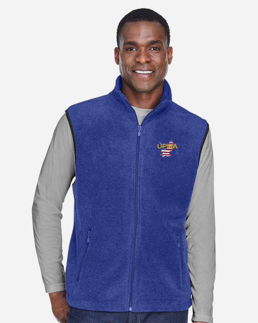 ALABAMA Embroidered Unisex Fleece Full-Zip Vest