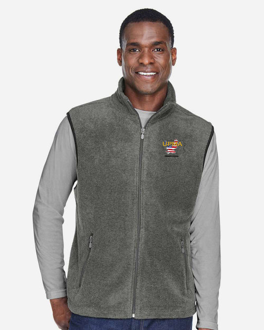 PENNSYLVANIA  Embroidered Unisex Fleece Full-Zip Vest