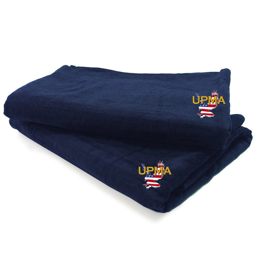 Plush Bath sheet National Logo Embroidered