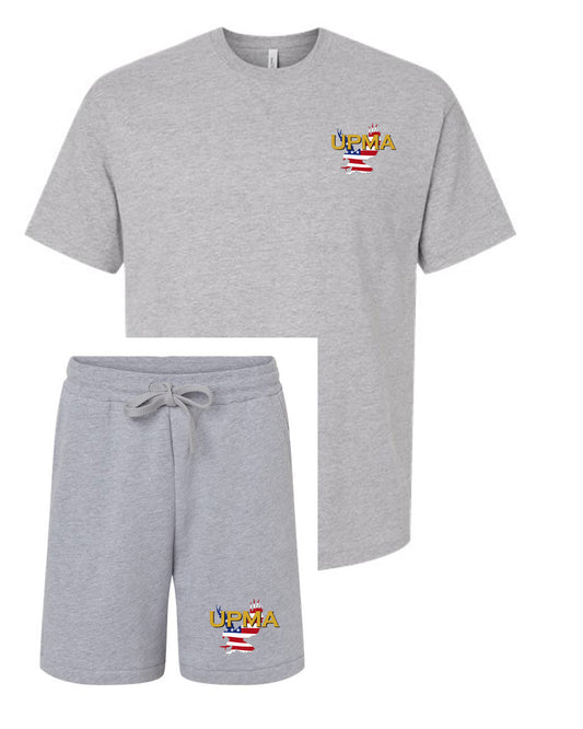 Tshirt and Shorts Set Embroidered National Logo on both