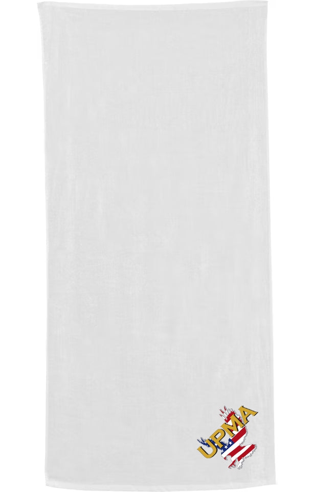 Plush Bath sheet National Logo Embroidered